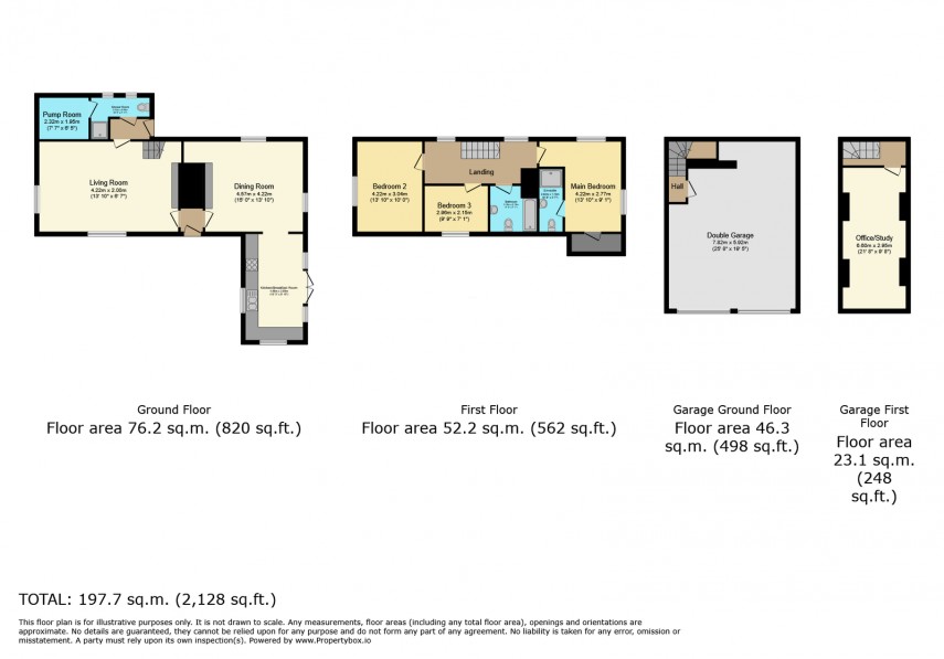 Floorplan for Longlands Farmhouse, Bembridge, PO35 5PW