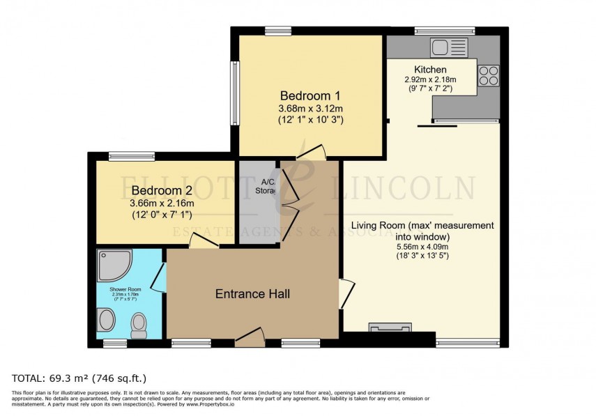 Floorplan for High Street, Bembridge, Isle of Wight.