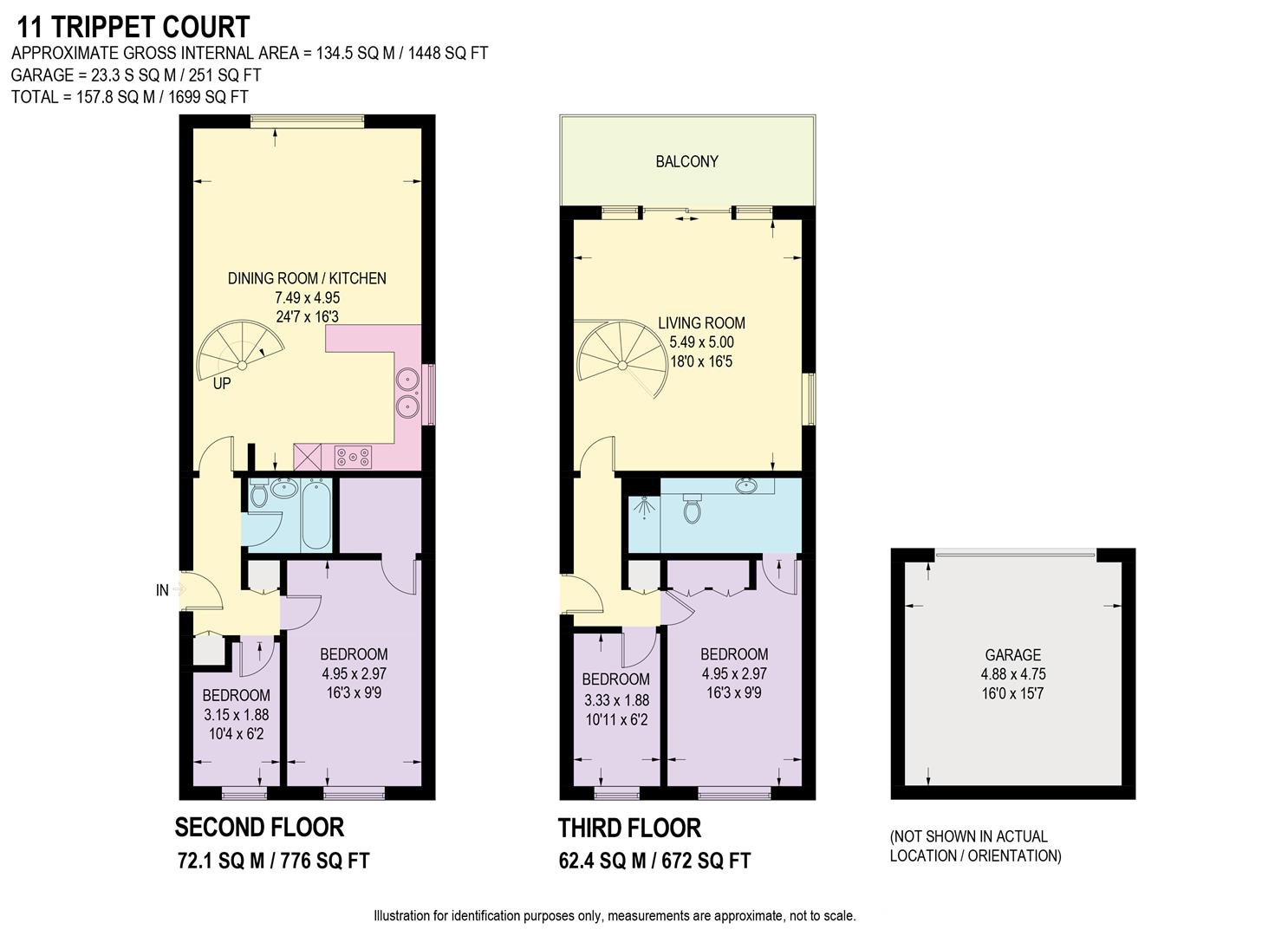 Floorplan for Trippet Court, Graham Road, Sheffield