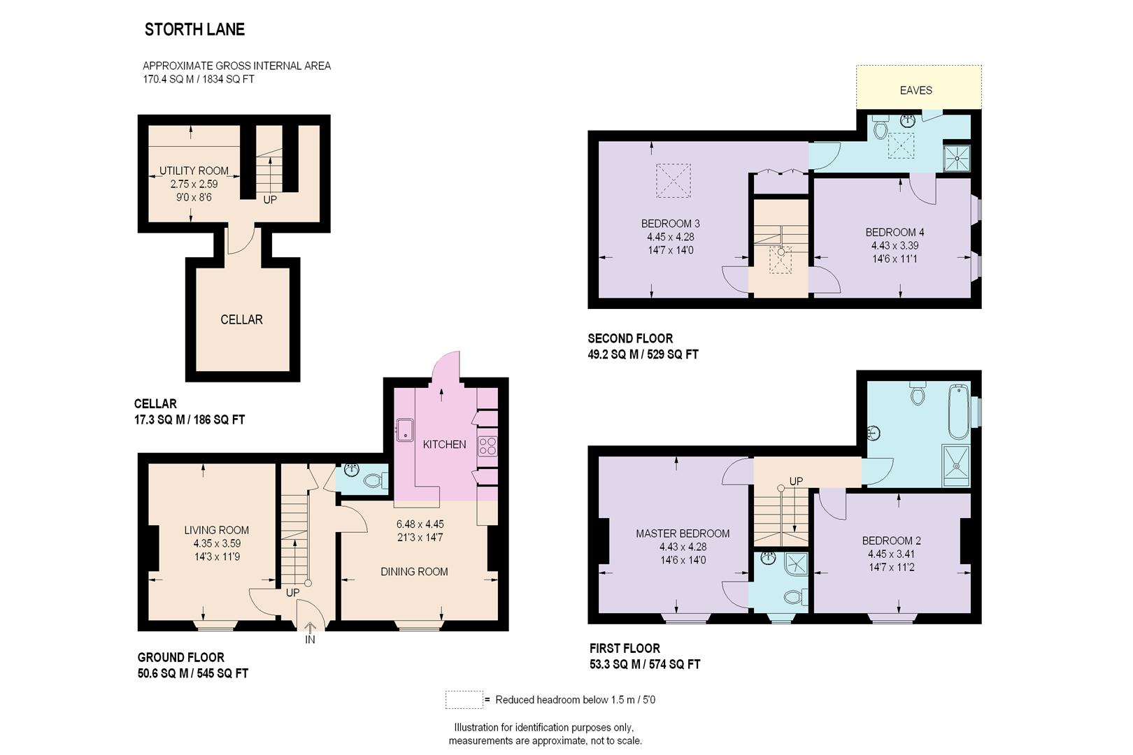 Floorplan for Storth Lane, Ranmoor, Sheffield