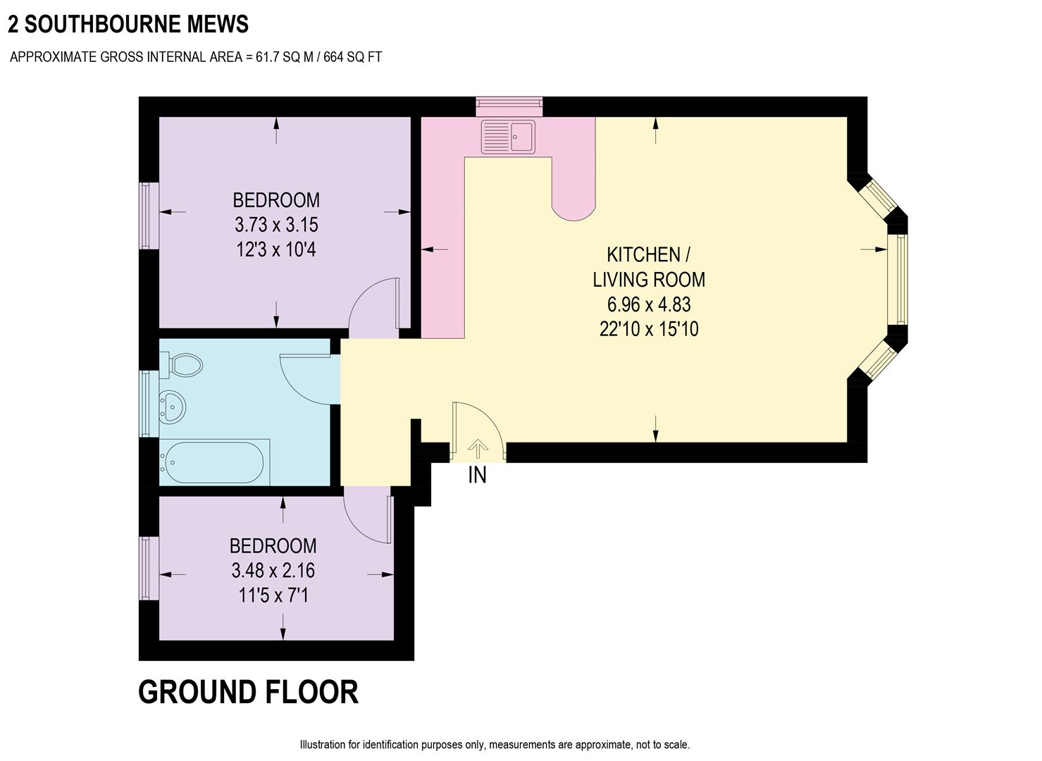 Floorplan for Southbourne Mews, Southbourne Road, Sheffield