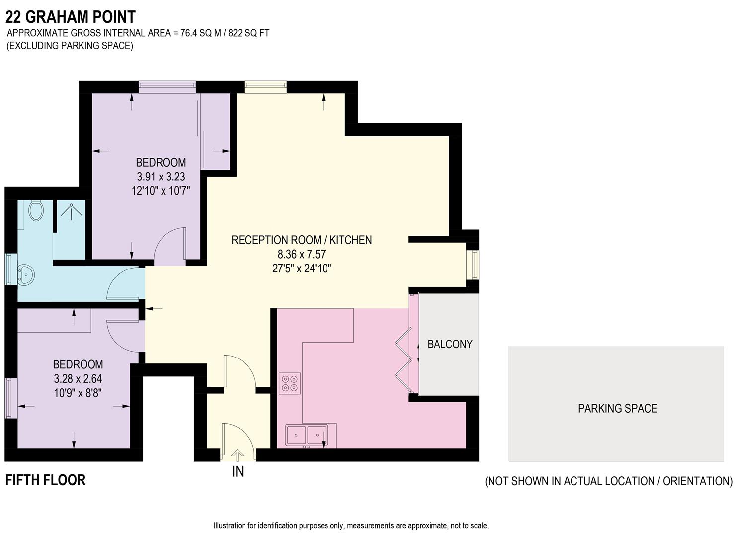 Floorplan for Graham Point, 405 Fulwood Road, Sheffield