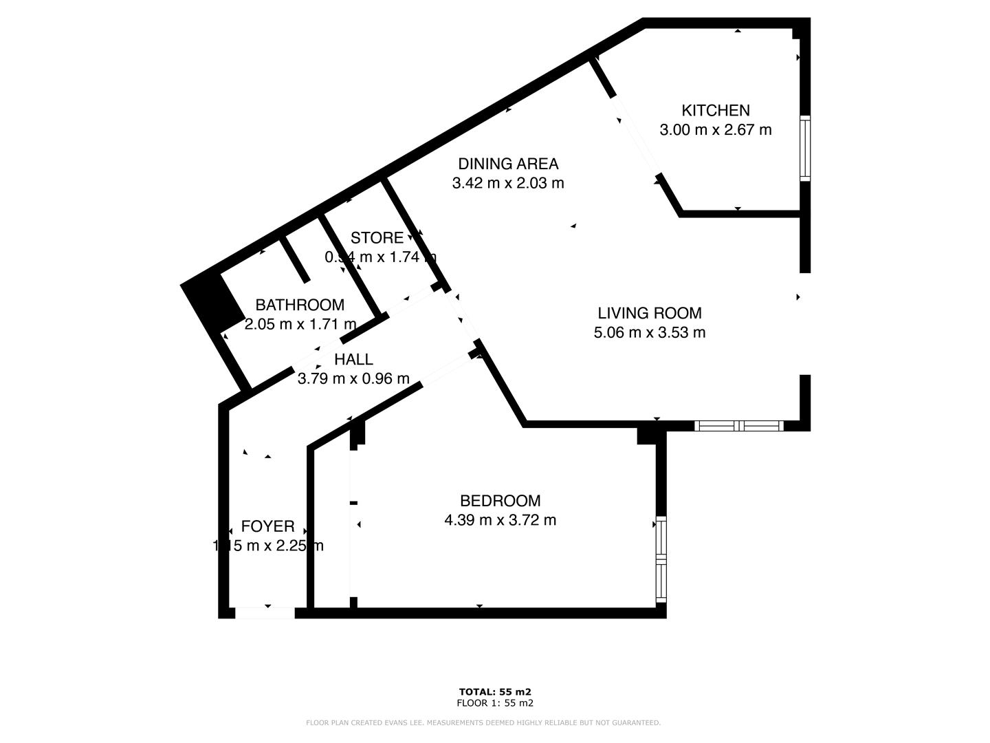 Floorplan for Fitzwilliam Court, Bartin Close, Sheffield