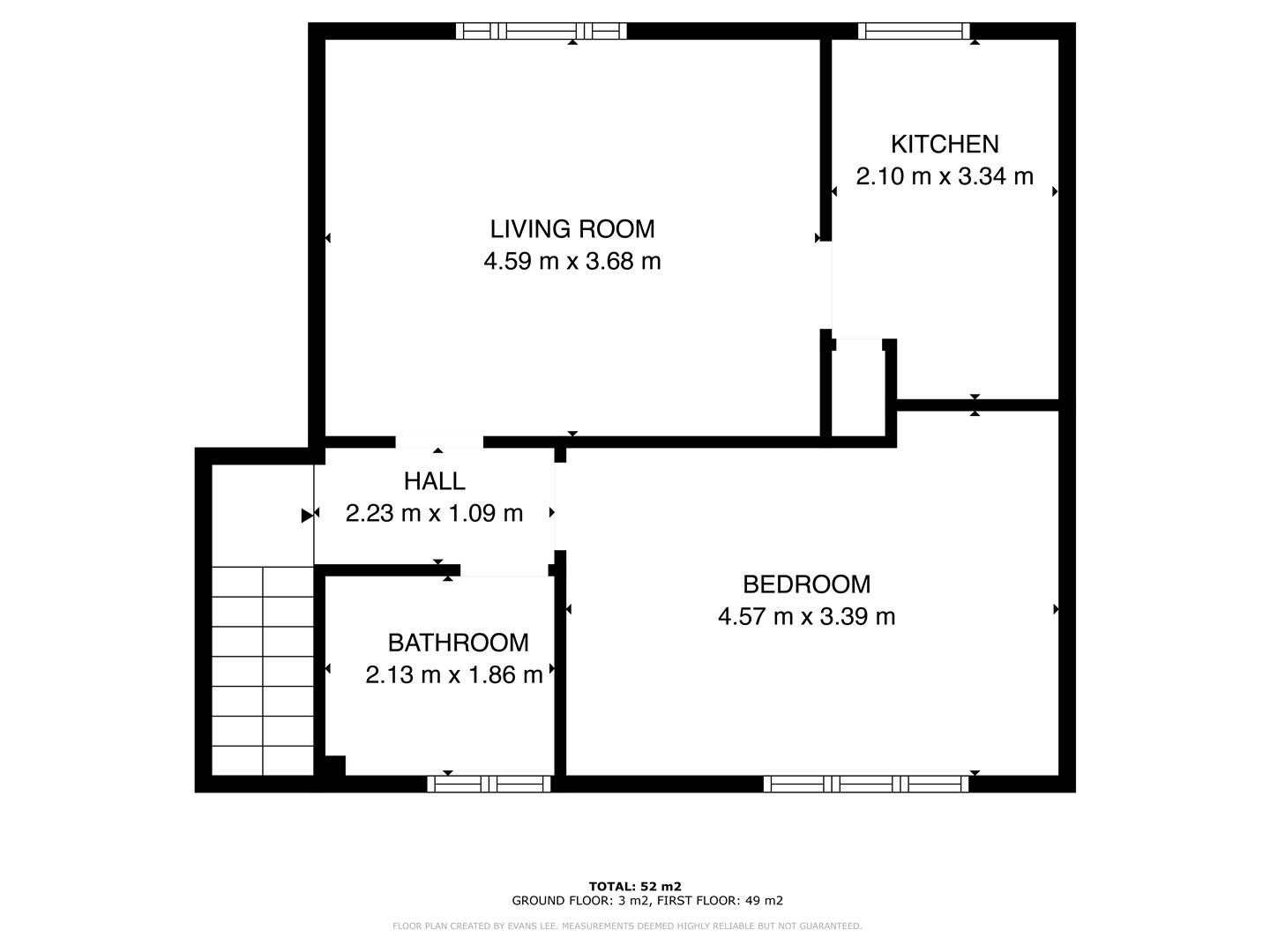 Floorplan for School Lane, Greenhill, Sheffield