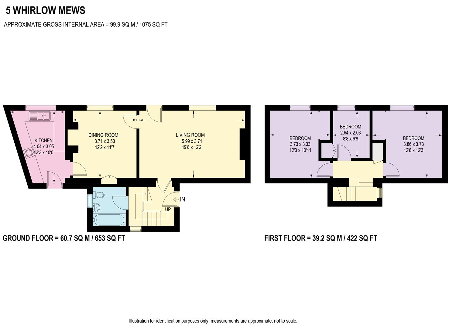 Floorplan for Whirlow Farm Mews, Sheffield