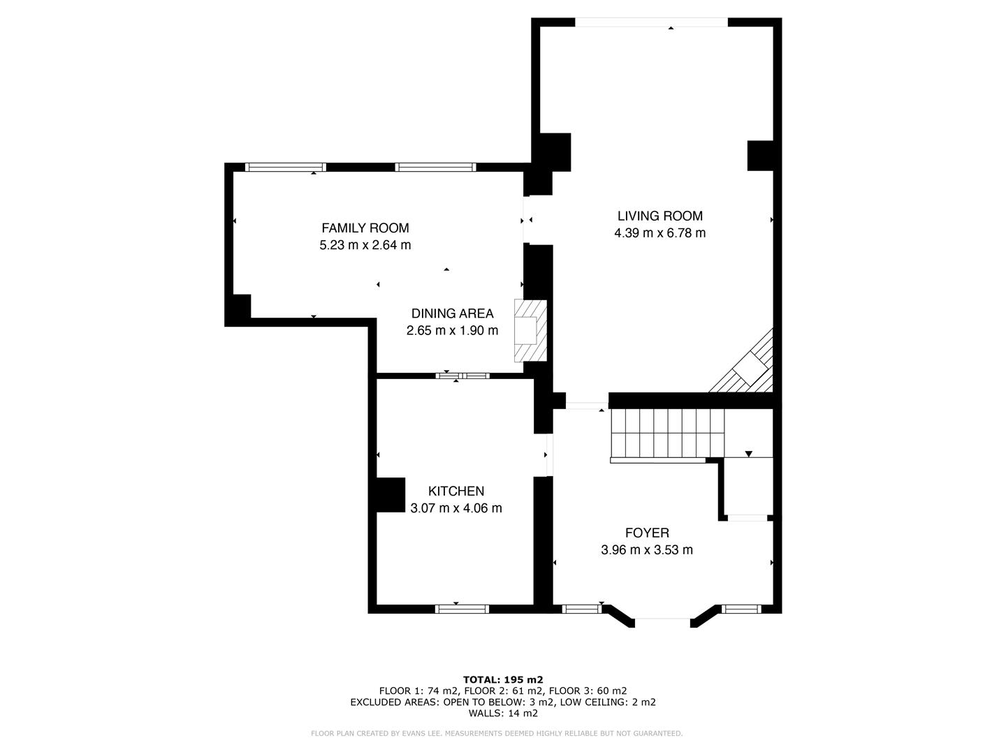 Floorplan for Hollow Meadows, Sheffield