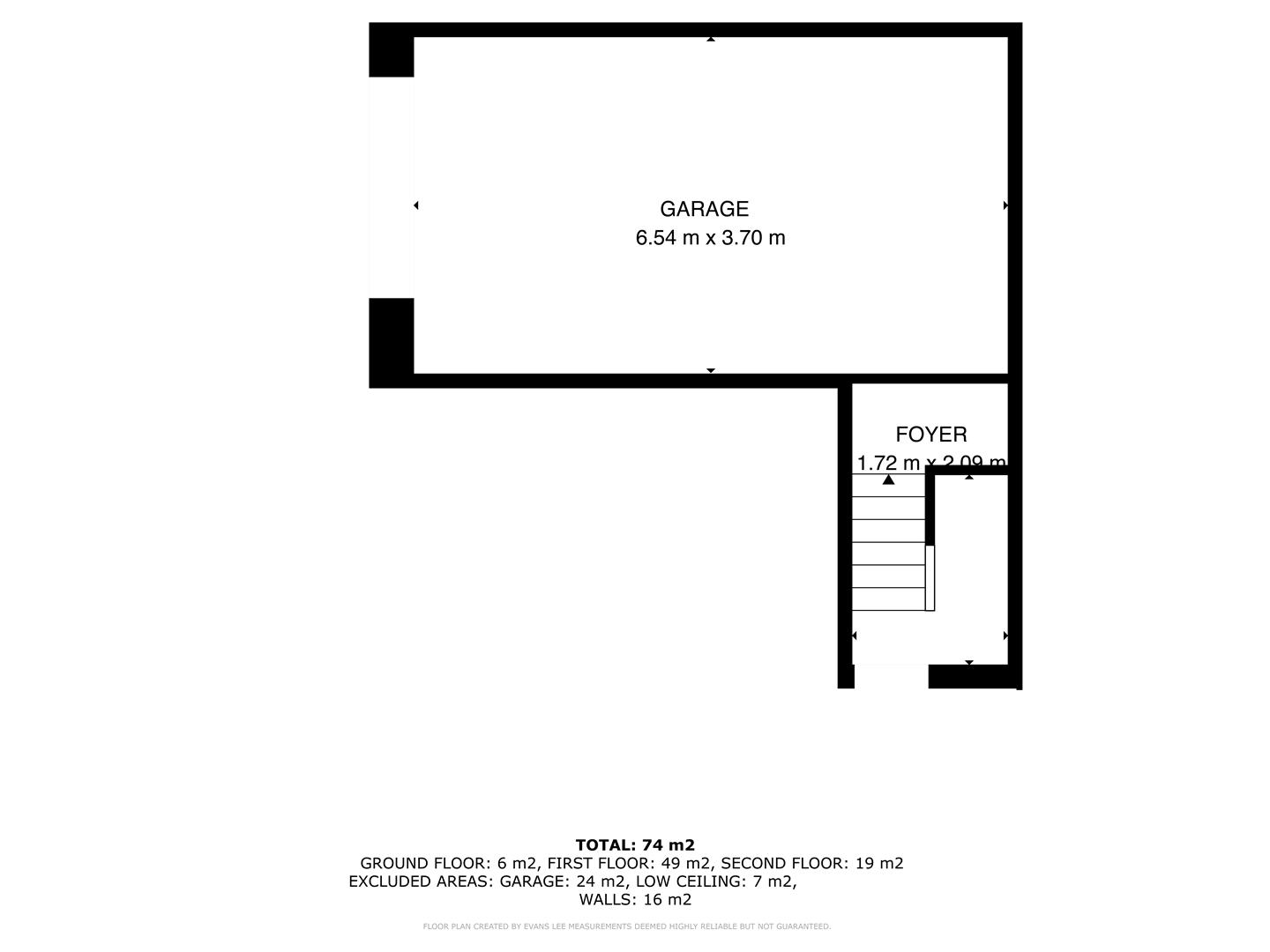 Floorplan for Bell Hagg Road, Sheffield