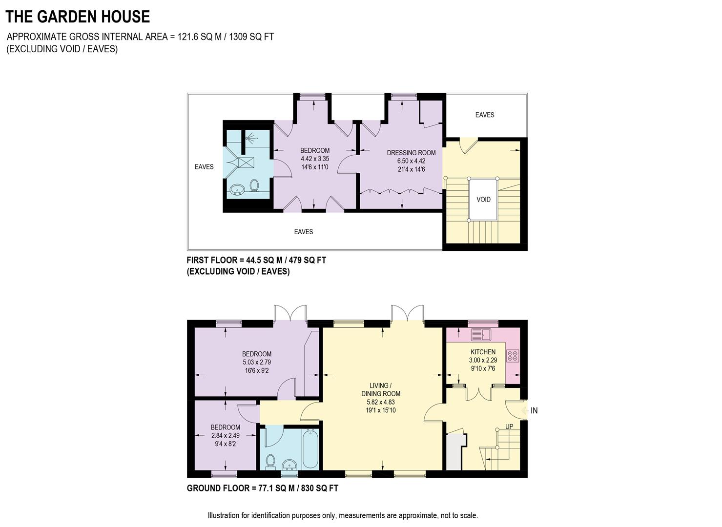 Floorplan for The Garden House, 3 King Edwards, Rivelin, Sheffield