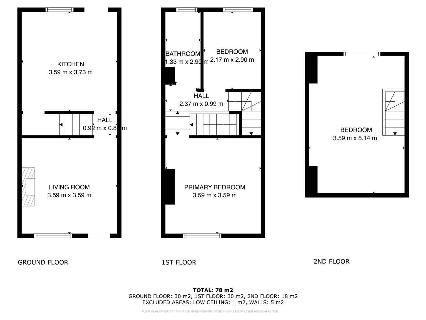 Floorplan for Industry Street, Sheffield