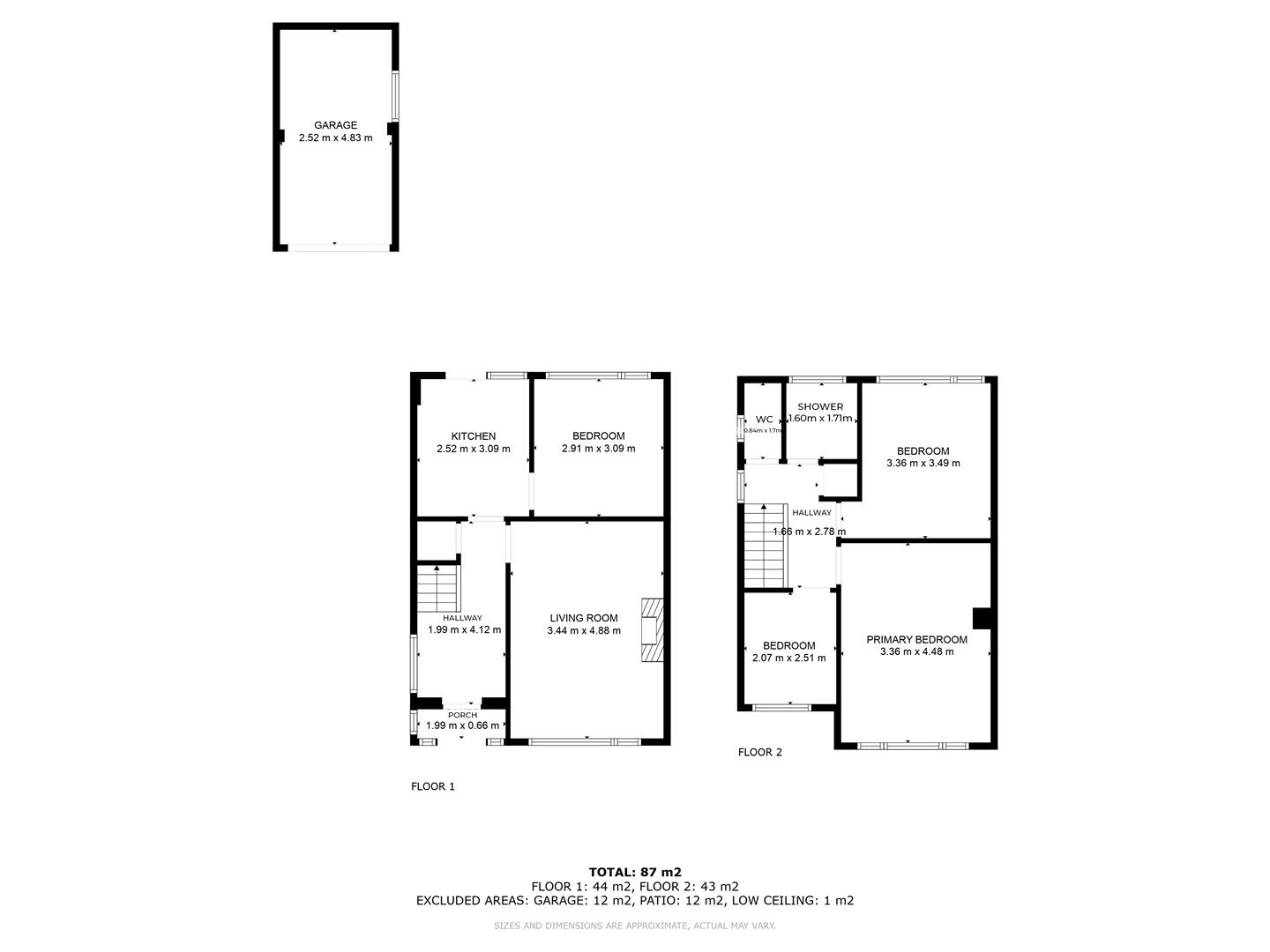 Floorplan for Crimicar Lane, Fulwood, Sheffield