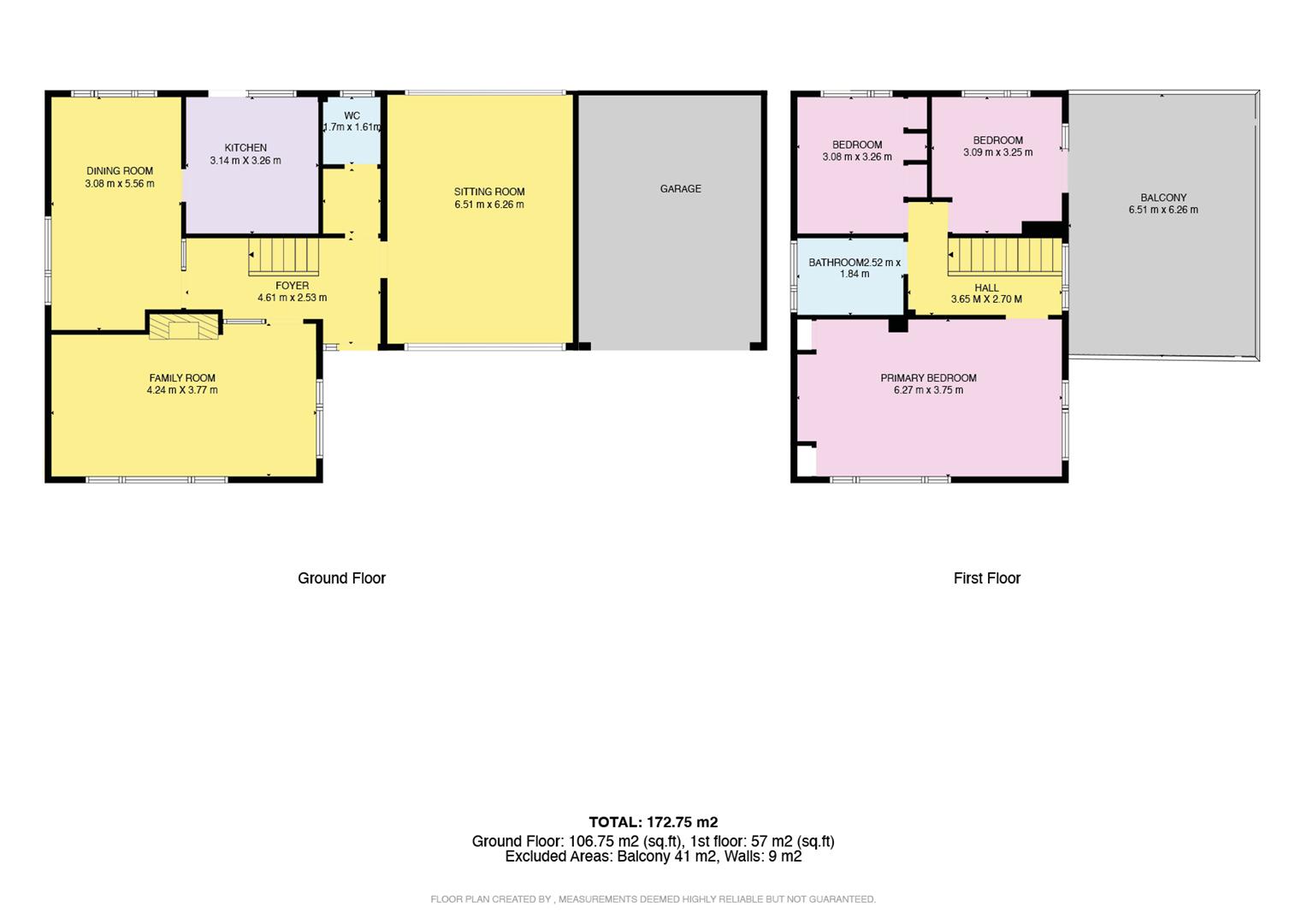 Floorplan for Redmires Road, Sheffield