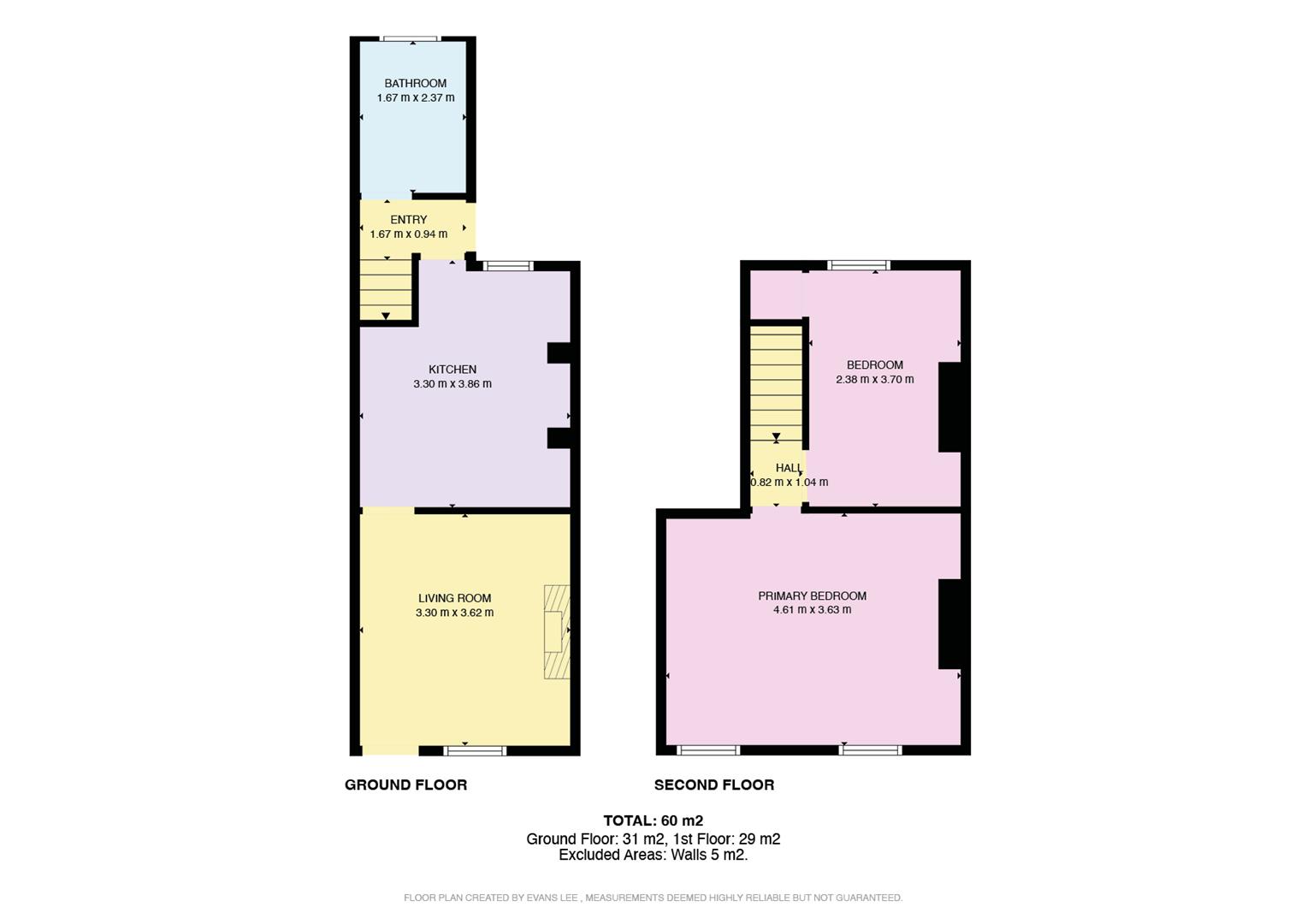 Floorplan for Harvey Clough Road, Sheffield