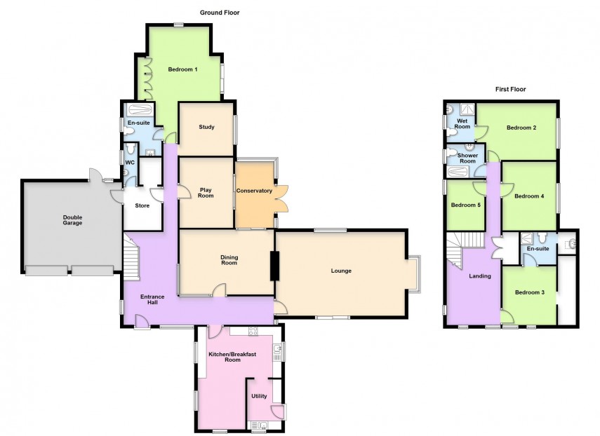 Floorplan for Simpson Road, Walton Park, MK7