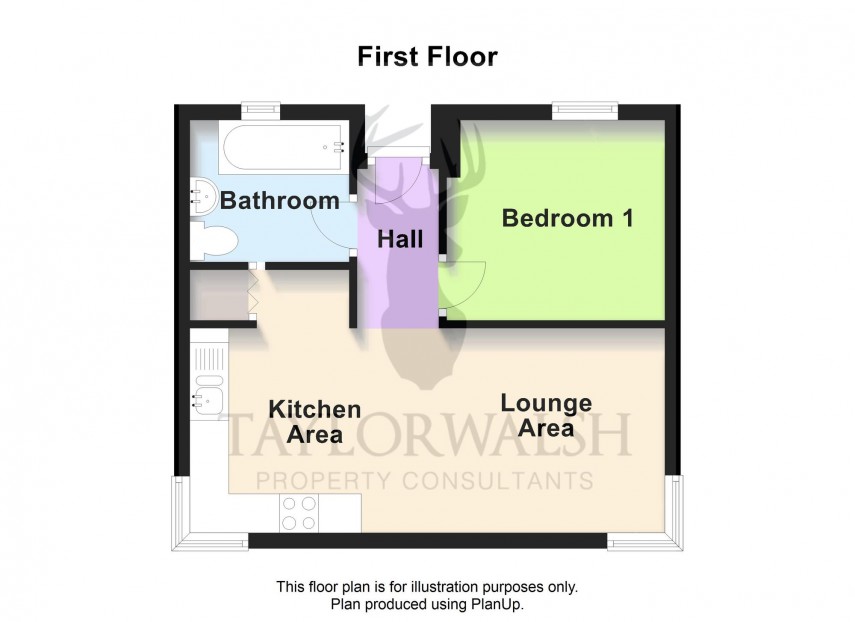 Floorplan for Phillip Court, Shenley Church End, MK5