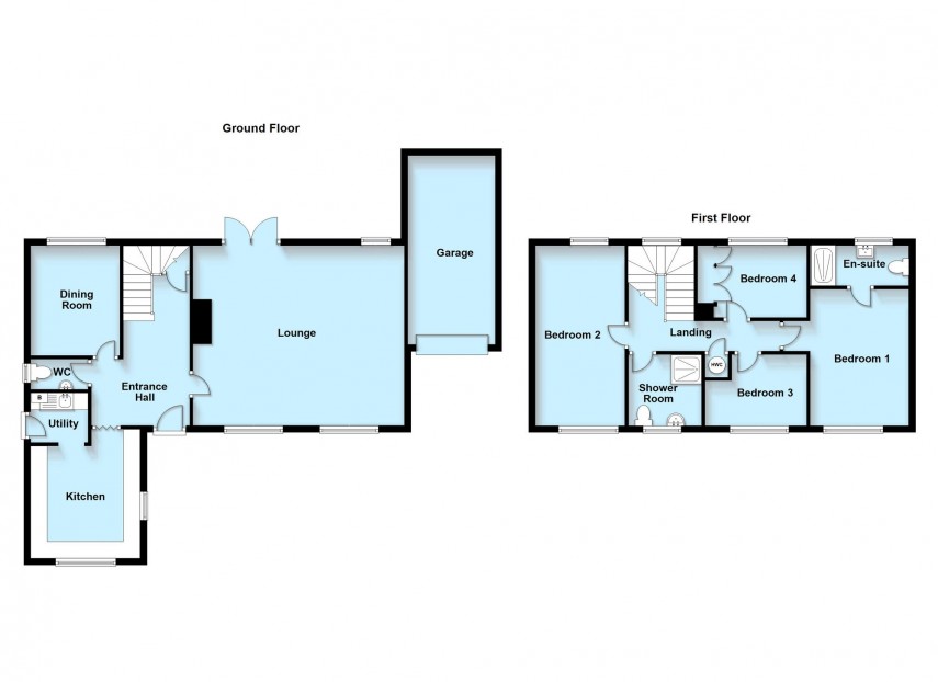 Floorplan for Brockhampton, Downhead Park, MK15