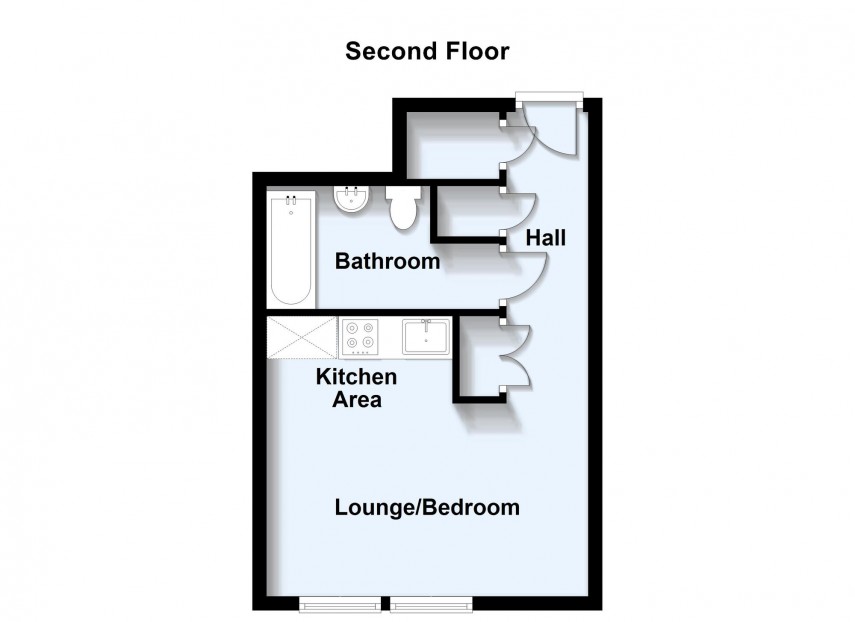 Floorplan for Rillaton Walk, Milton Keynes, MK9
