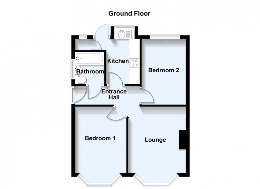 Floorplan for Linford Avenue, Newport Pagnell, MK16