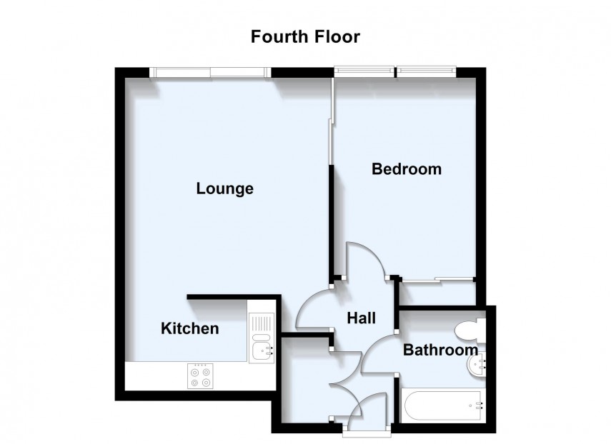 Floorplan for Witan Gate, Milton Keynes, MK9