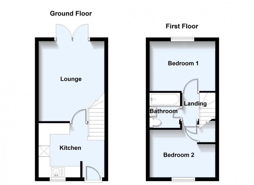 Floorplan for Balmerino Close, Monkston, MK10