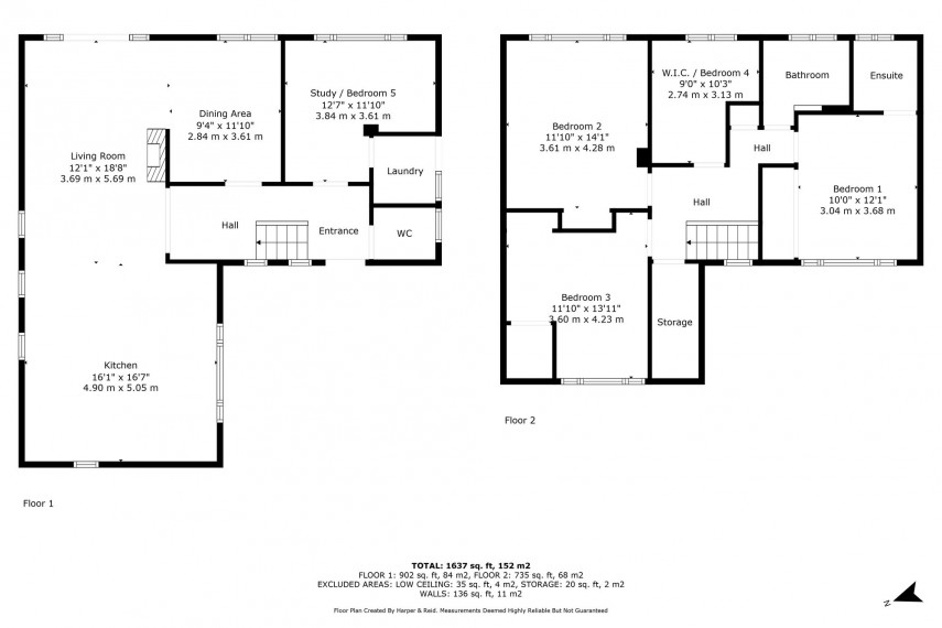 Floorplan for Lumber Lane, Paulerspury, NN12