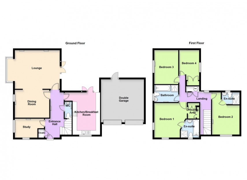Floorplan for Normande Crescent, Whitehouse, MK8