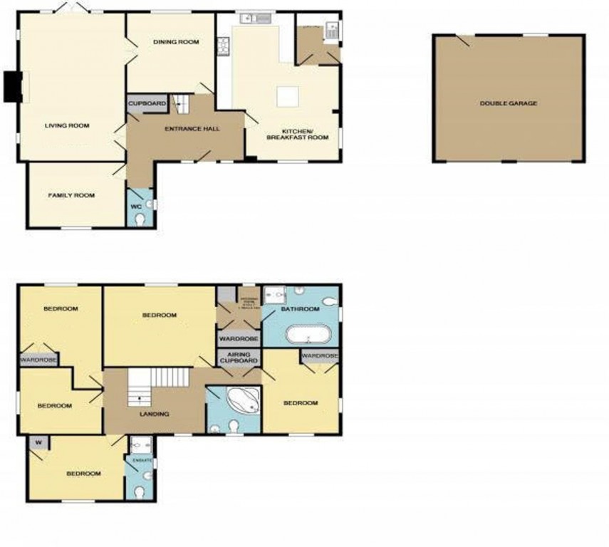 Floorplan for Wigwell Gardens, Great Horwood, MK17