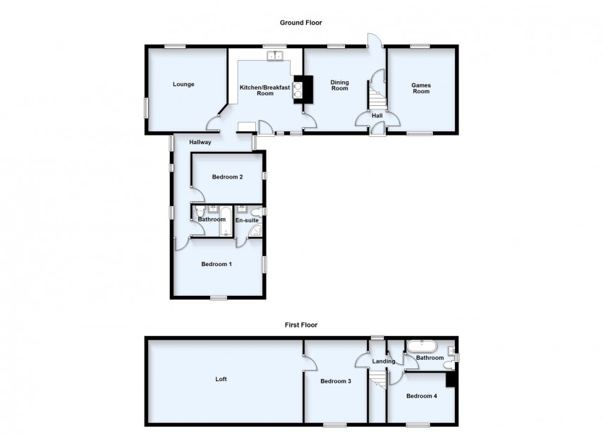 Floorplan for 5 School Lane, Castlethorpe, MK19