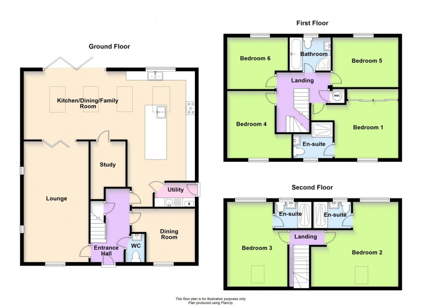 Floorplan for Bereville Court, Middleton, MK10