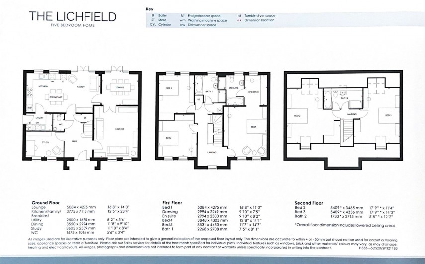 Floorplan for Fabius Drive, Fairfields, MK11