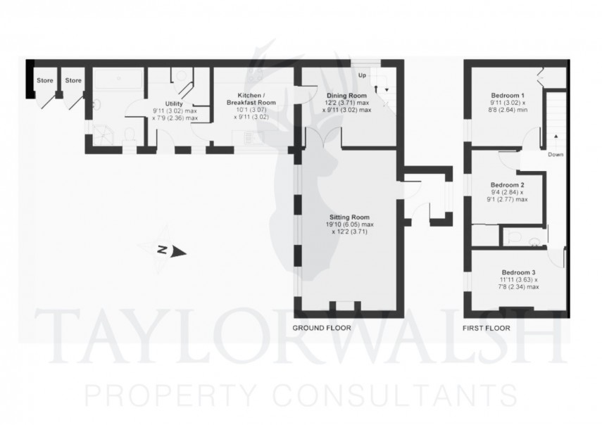 Floorplan for Alexandra Court, Bradwell, MK13
