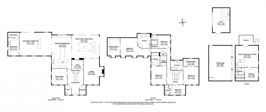 Floorplan for Belfry Lane, Collingtree, NN4