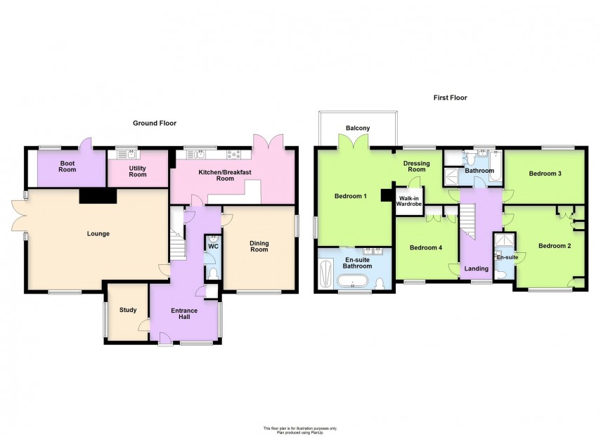 Floorplan for Shenley Road, Whaddon, MK17