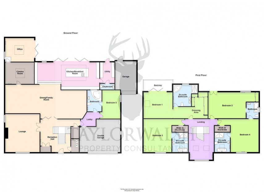 Floorplan for Ousebank Way, Stony Stratford, MK11