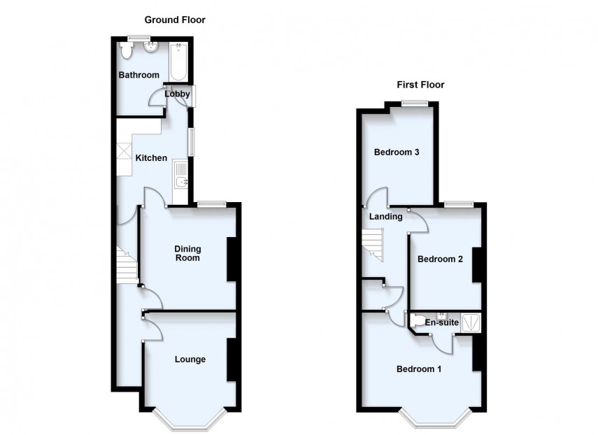 Floorplan for Cambridge Street, Wolverton, MK12