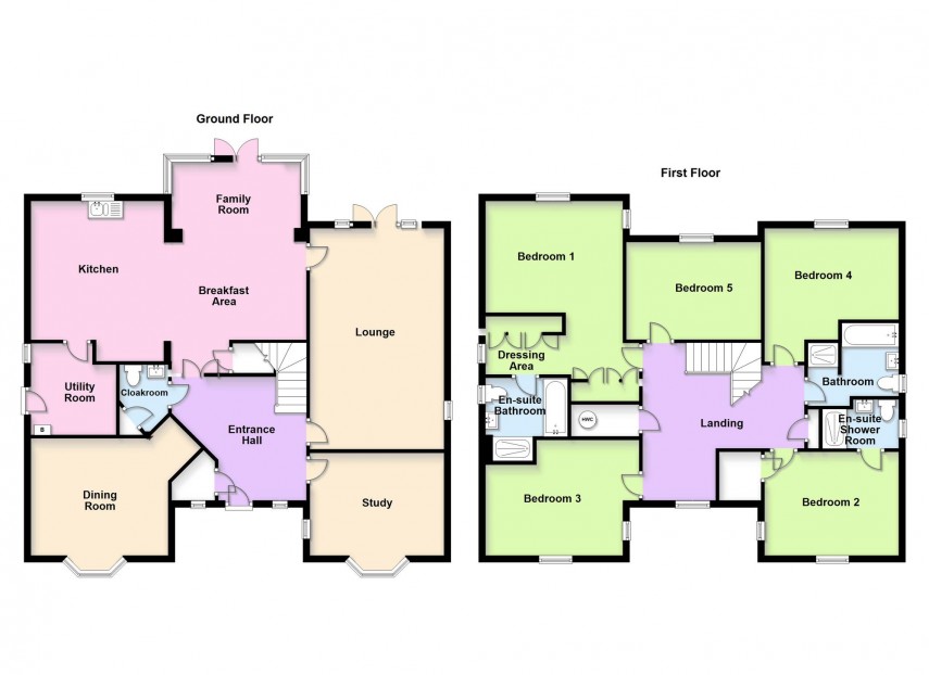 Floorplan for Camilla Place, Fairfields, MK11
