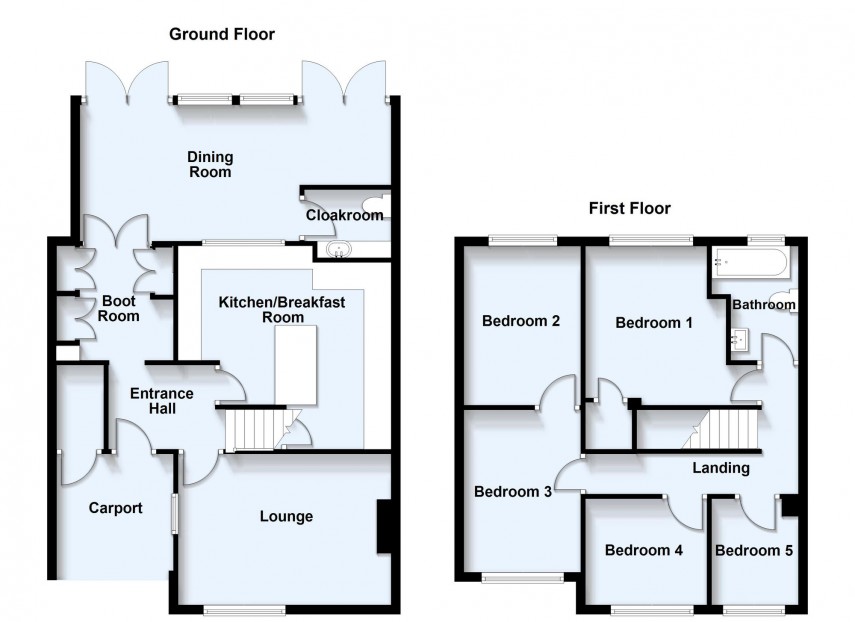 Floorplan for Lime Road, Yardley Gobion, NN12
