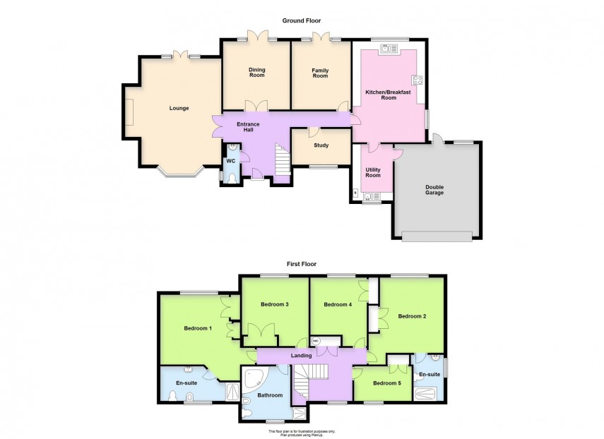 Floorplan for Spyglass Hill, Northampton, NN4