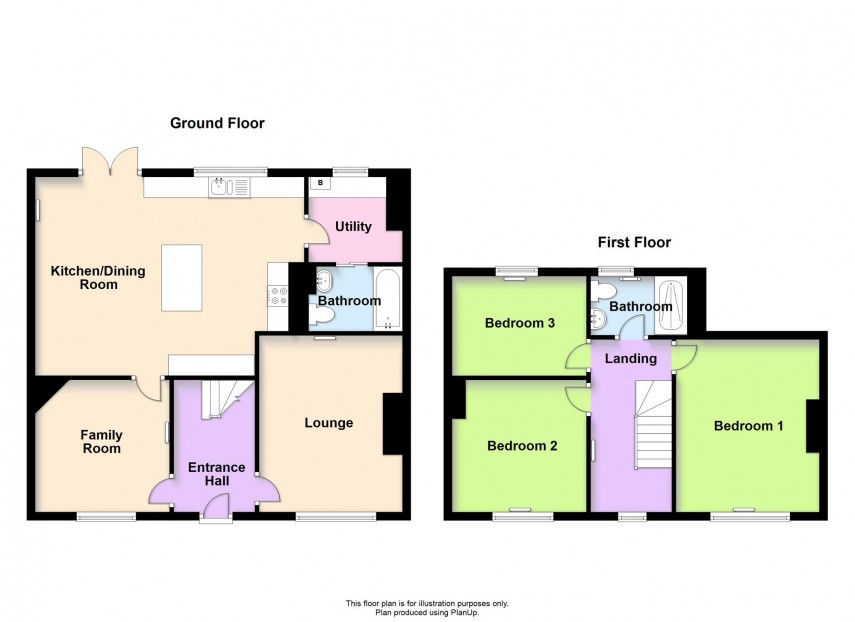Floorplan for Simpson, Milton Keynes, MK6