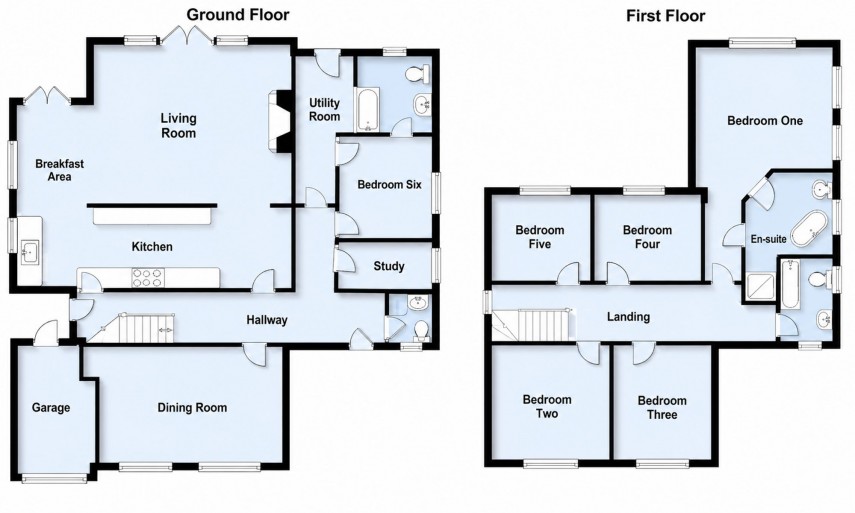 Floorplan for Tring Road, Dunstable, LU6