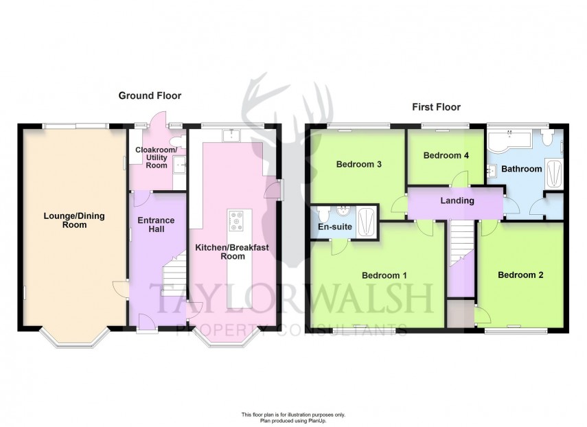 Floorplan for Whittlebury Court, Whittlebury, NN12