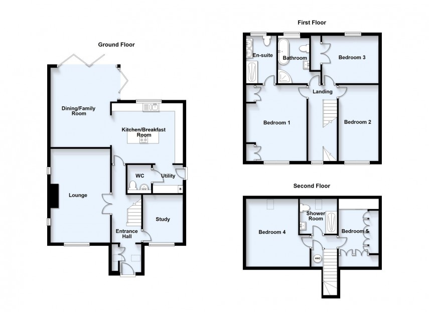 Floorplan for Malton Close, Monkston, MK10