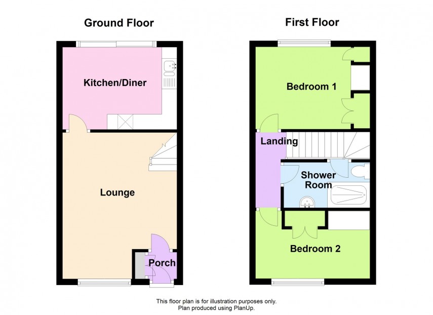 Floorplan for Challacombe, Furzton, MK4
