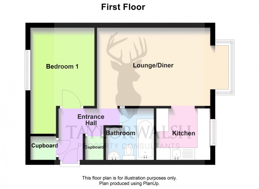 Floorplan for Lynmouth Crescent, Furzton, MK4