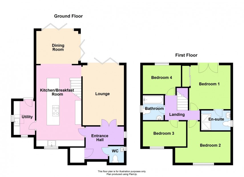 Floorplan for Groombridge, Kents Hill, MK7