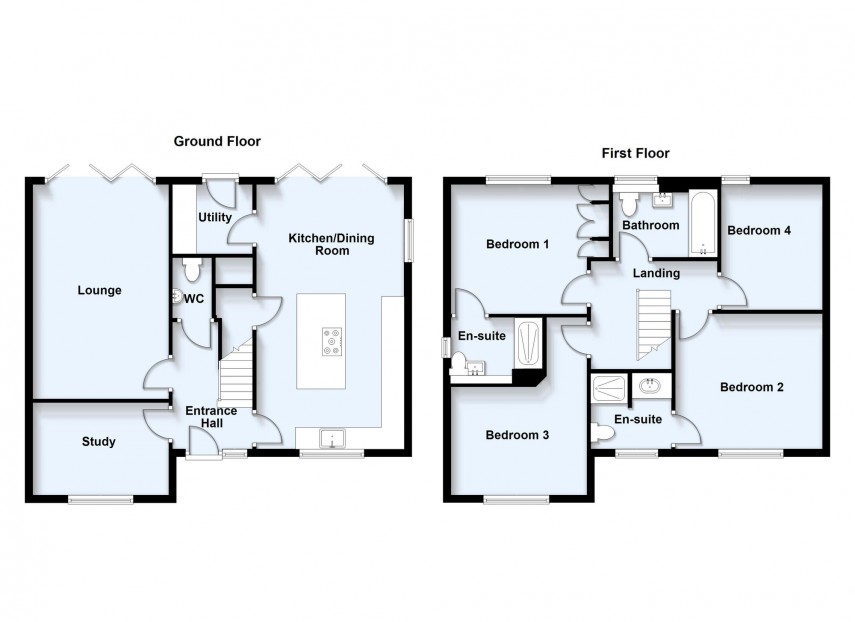 Floorplan for Wavendon Lodge Mews, Wavendon, MK17