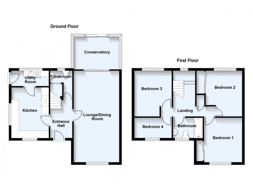 Floorplan for London Road, Loughton, MK5