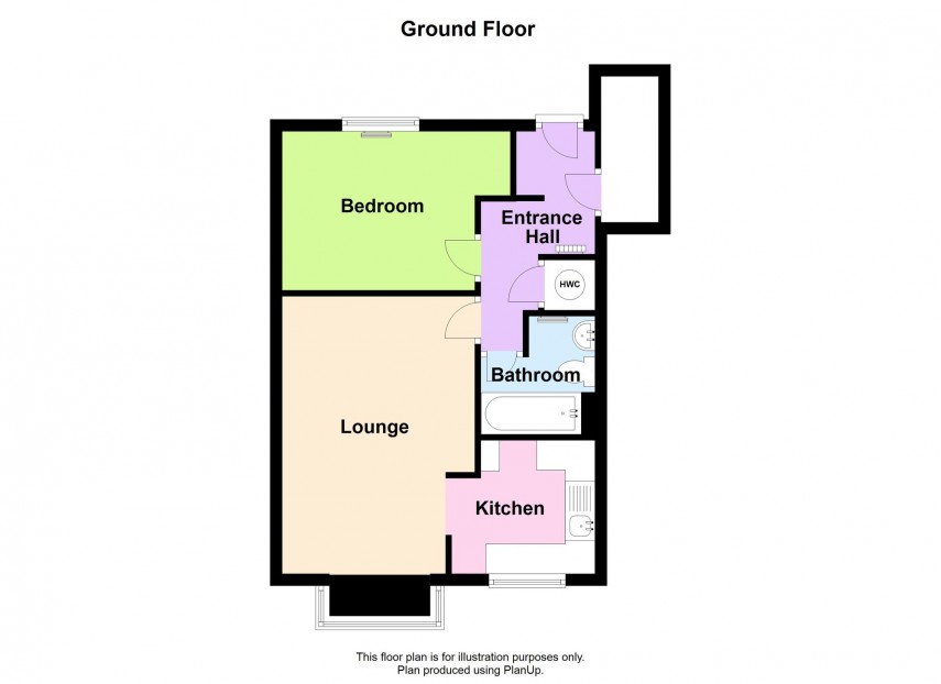 Floorplan for Lynmouth Crescent, Furzton, MK4