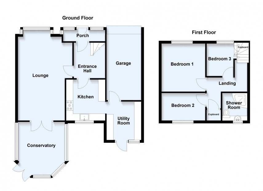 Floorplan for The Boundary, Oldbrook, MK6