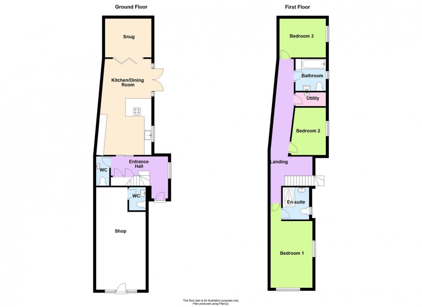 Floorplan for The Square, Aspley Guise, MK17