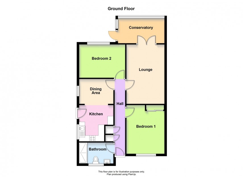 Floorplan for Goran Avenue, Stony Stratford, MK11